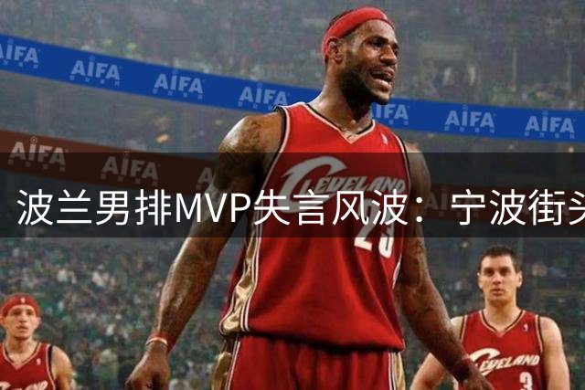波兰男排MVP失言风波：宁波街头视频引发"贫民窟"争议 网友怒斥种族偏见